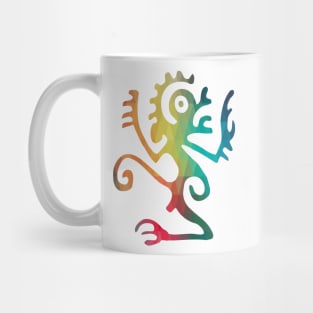 Rainbow tribal design 04 Mug